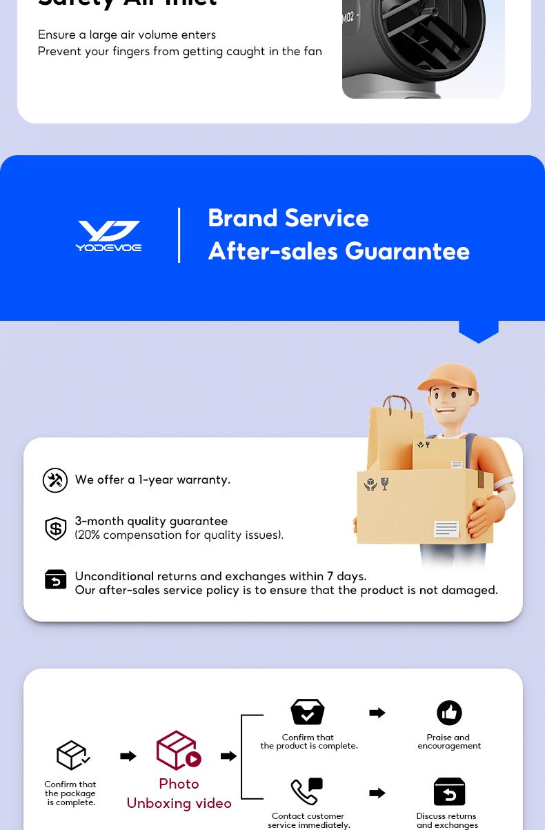 Yodevoe M02 Mini kipas 100 Gear Wind High-speed kipas angin Adjustable Turbo kipas tangan