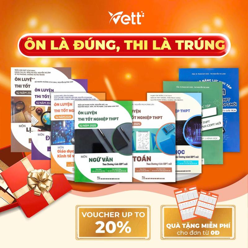 (THPT) TRỌN BỘ SÁCH ÔN THI THPT CHO LỚP 12 - TỔNG ÔN 2026 THEO ĐỀ ÁN CHƯƠNG TRÌNH MỚI - TOÁN VĂN ANH SỬ ĐỊA LÝ HÓA SINH