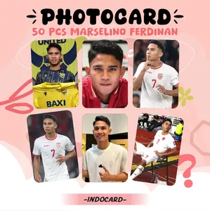 Photocard Marselino Ferdinan Timnas Bonus Innerslave Sticker  - indophotocard