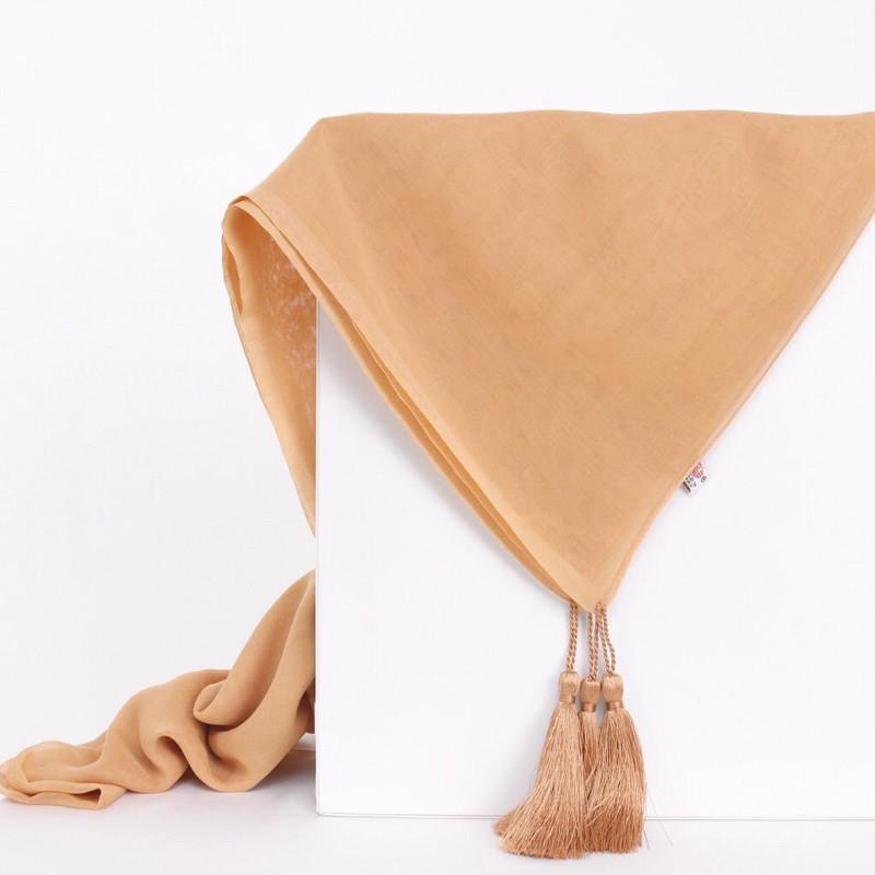 Hijab Segi Empat Paris Tassel Premium || Jilbab Paris Tassel  Part 2 Square 7