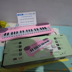 kidditoy Mainan Piano Anak Elektronik 37 Keys Digital Elektronik Piano Mic Keyboardic