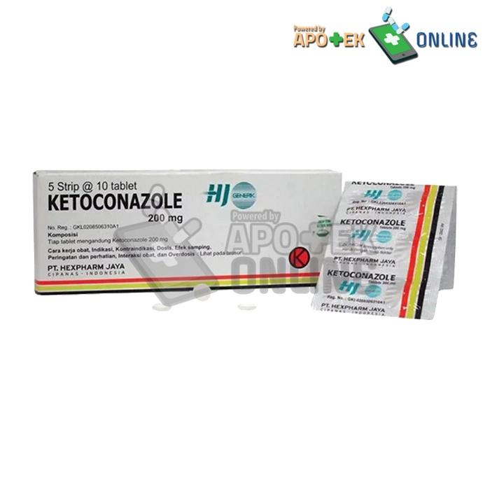 KETOCONAZOLE 200 MG PROMED STRIP 10 TABLET