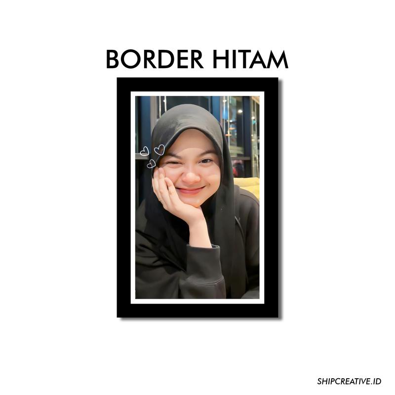 PAKET 2PCS 20X30 (10R) CETAK FOTO DENGAN BINGKAI MDF Dinding Hadiah 5