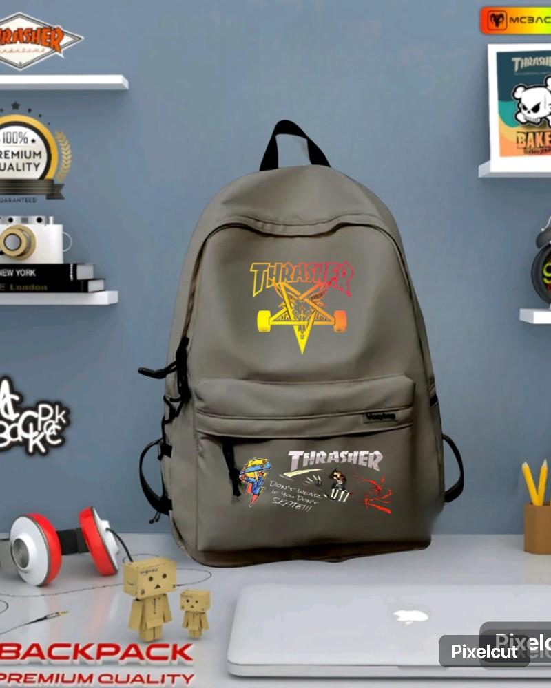 Product Introduction of Tas ransel sekolah traser tas ransel gendong +kain cover tas termurah kekinian terbaru Kanvas 8