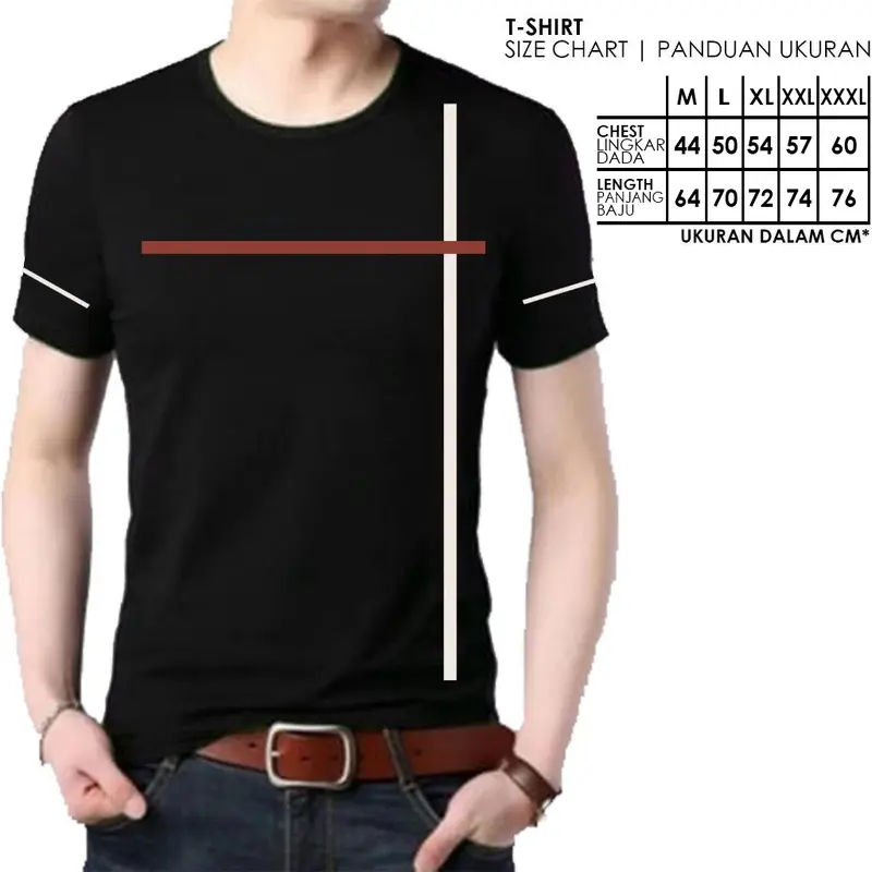 KAOS PRIA HIDUP ITU DAMAI | SIMPLE, DINAMIS, DAN MEMBERIKAN KESAN KASUAL bajudistro xxxl xl 3