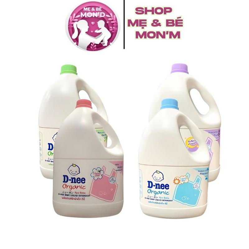  Nước Giặt Quần Áo Em Bé 3000ml Giặt Xả Trẻ Em Chính Hãng Tem Đại Thịnh Hương Hoa Lavender Xanh Dương Hồng Xanh Lá Tím Chất Lượng Cao An Toàn Cho Da Nhạy Cảm 