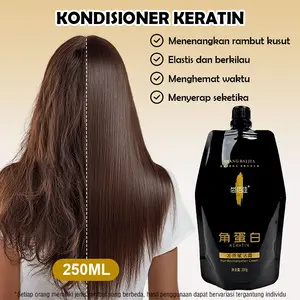 Keratin Magic! Treatment Cream for Natural Curly & Damaged Hair. Save Time & Instantly Absorb! #keratin #hairrepair #curlyhair