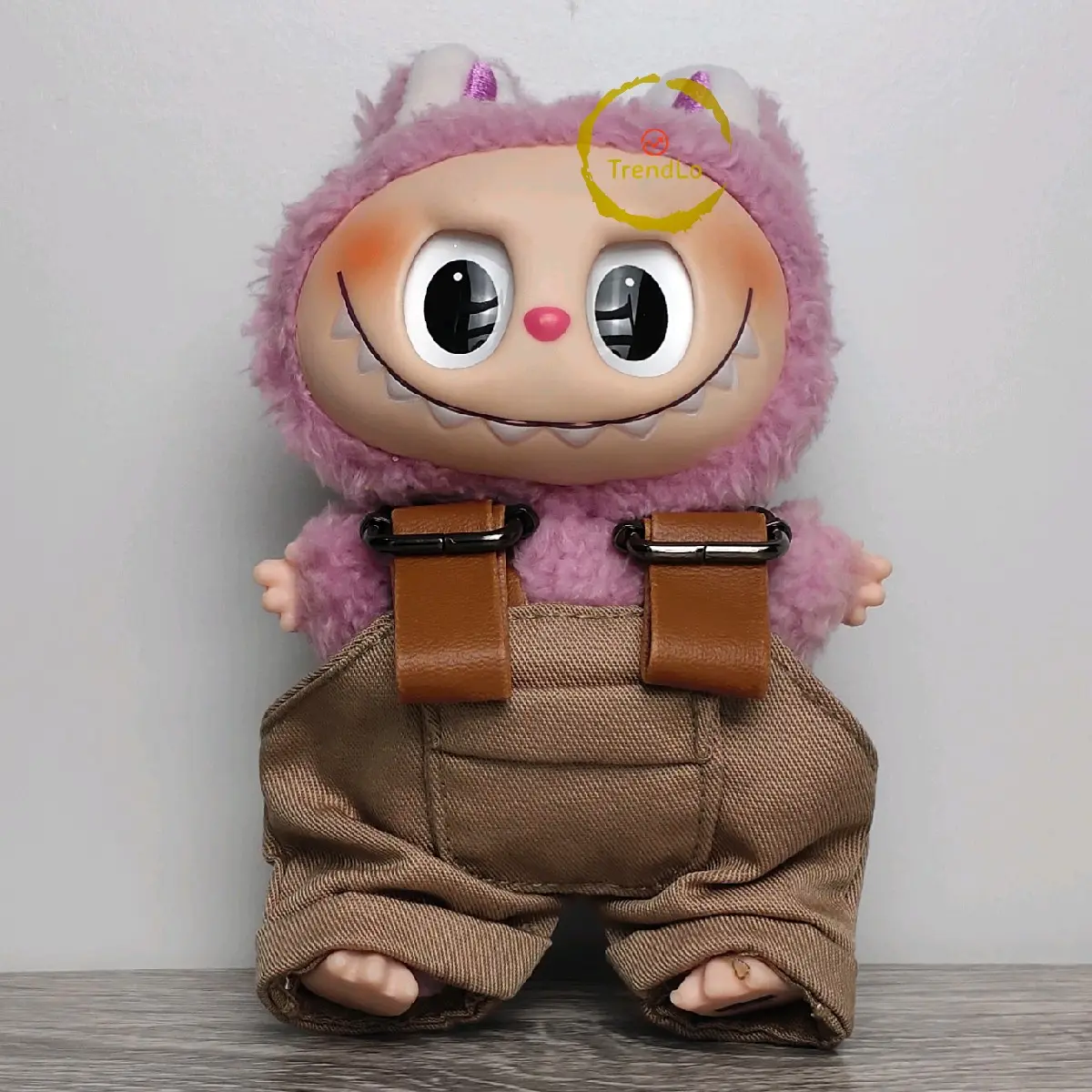 Aksesoris Celana Overall dan Topi Boneka Labubu Spesial untuk Pecinta Boneka Labubu Doll Hadiah Toys