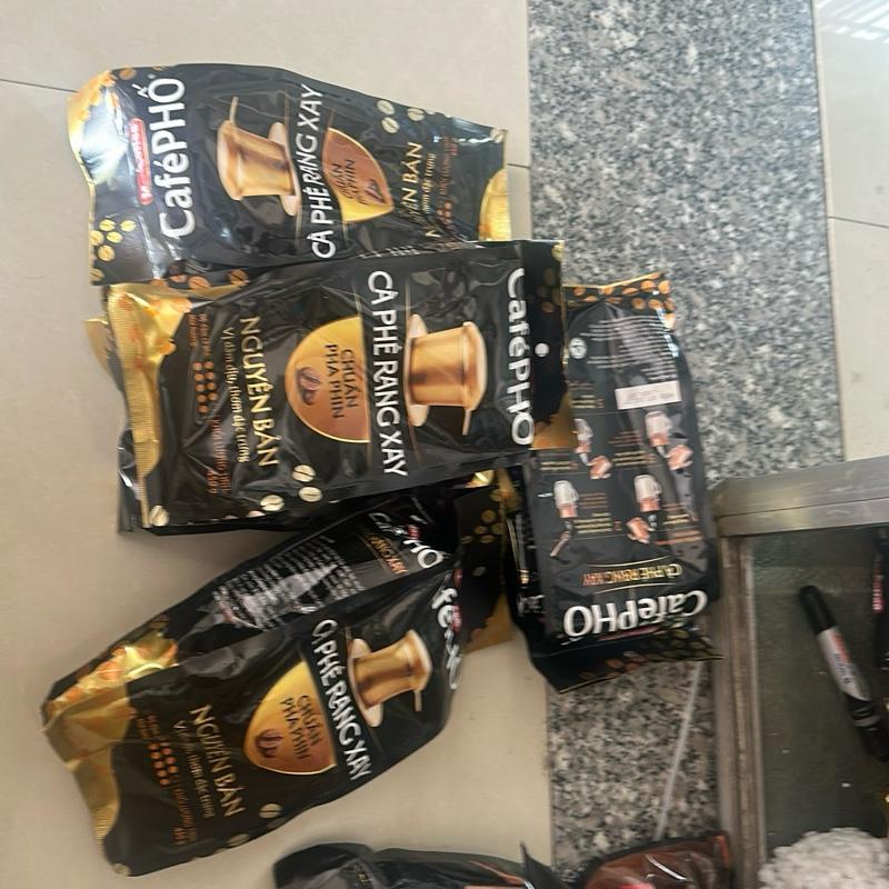CÀ PHÊ RANG XAY CHUẨN PHA PHIN - MacCoffee Café PHỐ GÓI 450g Cafe Socola