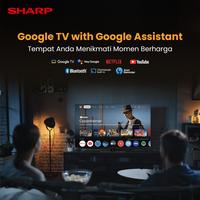 Gambar SHARP 2K Google TV 32 Inch - 2T-C32GH3000I - Wide Colour - Game Low Latency - Azan Reminder dari Sharp Official Store Tangerang Kab. Tangerang 2 Tokopedia