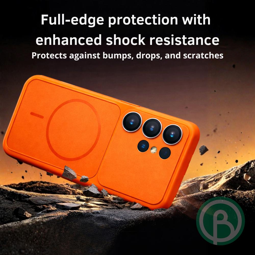 Bunso ECLIP Soft Case untuk SAM S26 Ultra Edge Plus FE S25 S24 S23 A57 A37 A17 A07 A56 A36 A26 A16 A06 A55 A35 5G 4G Magnetic Acrylic Organic Silicone Nano Matte Slim Cover Casing Silikon Lens Camera Protection Viral S26Ultra S25Ultra S24Ultra S24FE