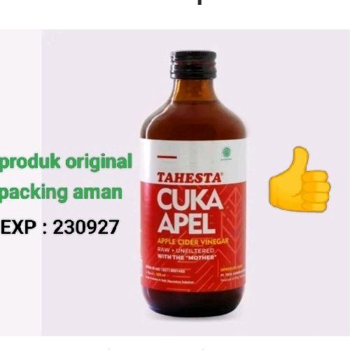 Gambar Cuka Apel Tahesta plus bubble wrap dari Bio Blessindo Kota Administrasi Jakarta Barat Tokopedia