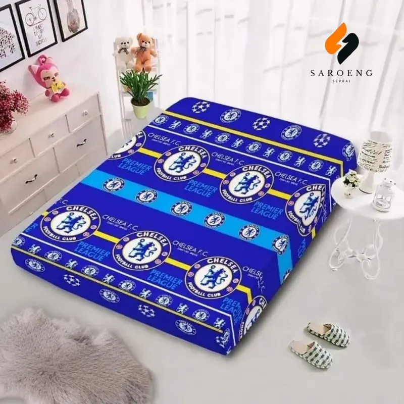 Sarung Kasur Busa Resleting Inoac 180x200 Tebal 20cm Motif Abtrak - Bantal, Guling Lantai 4