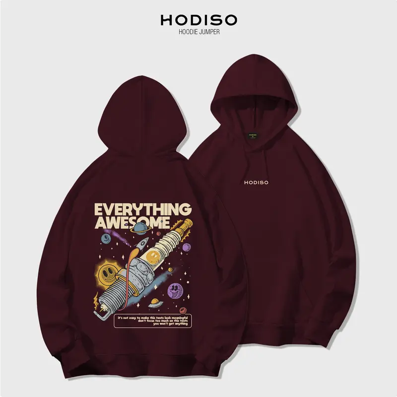 HODISO - Awesome Hoodie Jumper Pullover Reguler Fit 7