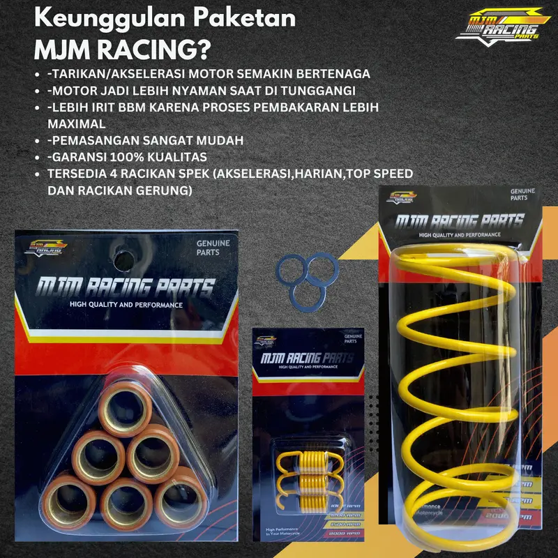 MJM02 PAKET UPGARDE CVT (YAMAHA ALL MATIC) PAKET CVT UPGRADE CVT PAKET HARIAN PAKET KIRIAN Motorcycle 1