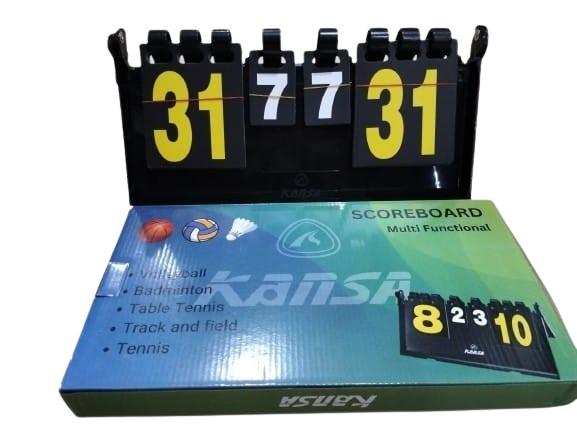 Gambar PAPAN SCORE KANSA / PAPAN SKOR/ PAPAN ANGKA/ COACH BOARD KANSA BAHAN PVC PLASTIK dari gobuystoree Kota Administrasi Jakarta Barat Tokopedia