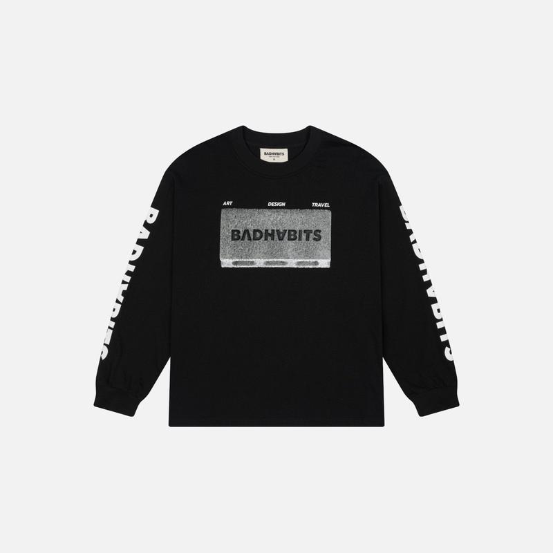 [SẢN PHẨM MỚI] Áo Thun Unisex - BRICK LONG SLEEVE TEE - BAD HABITS