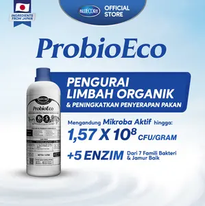 Bluecore ProbioEco – Probiotik Ikan Penstabil Air sebagai Bakteri Starter pada Kolam Ikan untuk Pengurai Amonia Cocok untuk budidaya Ikan Lele, Ikan Nila, Gurame