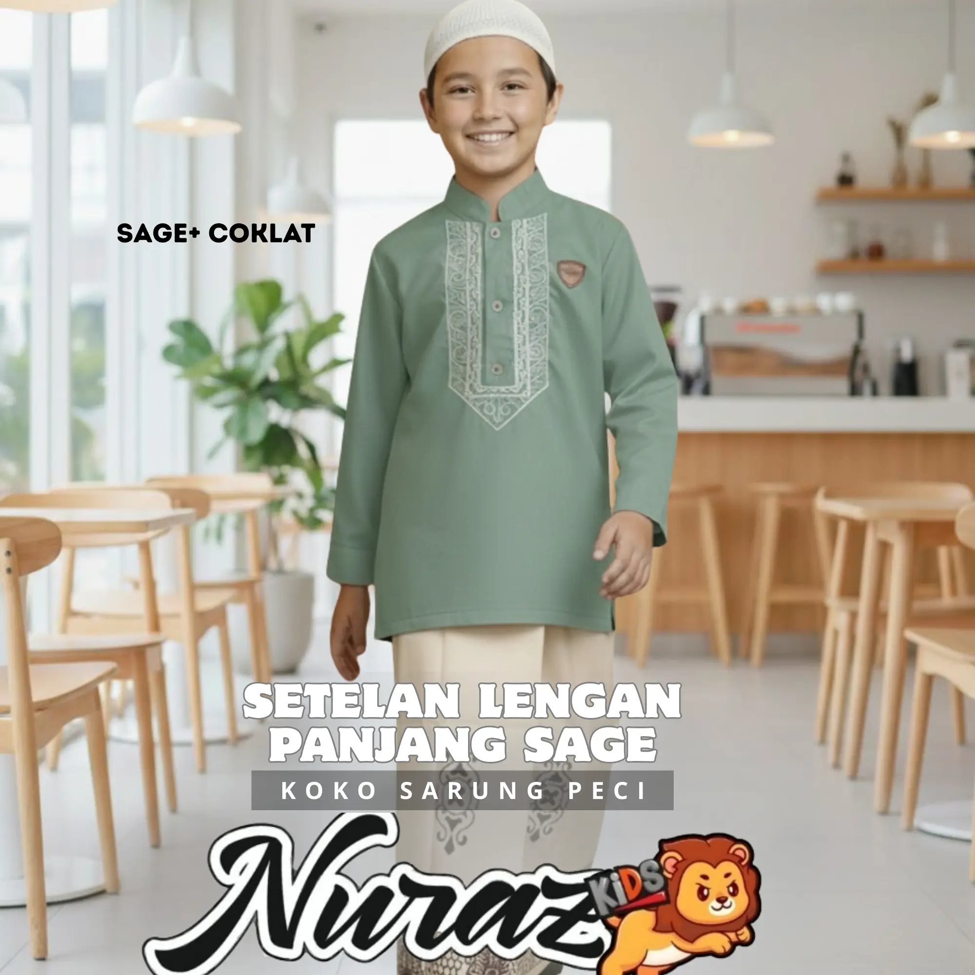 KOKO SAGE+ SARUNG COKLAT