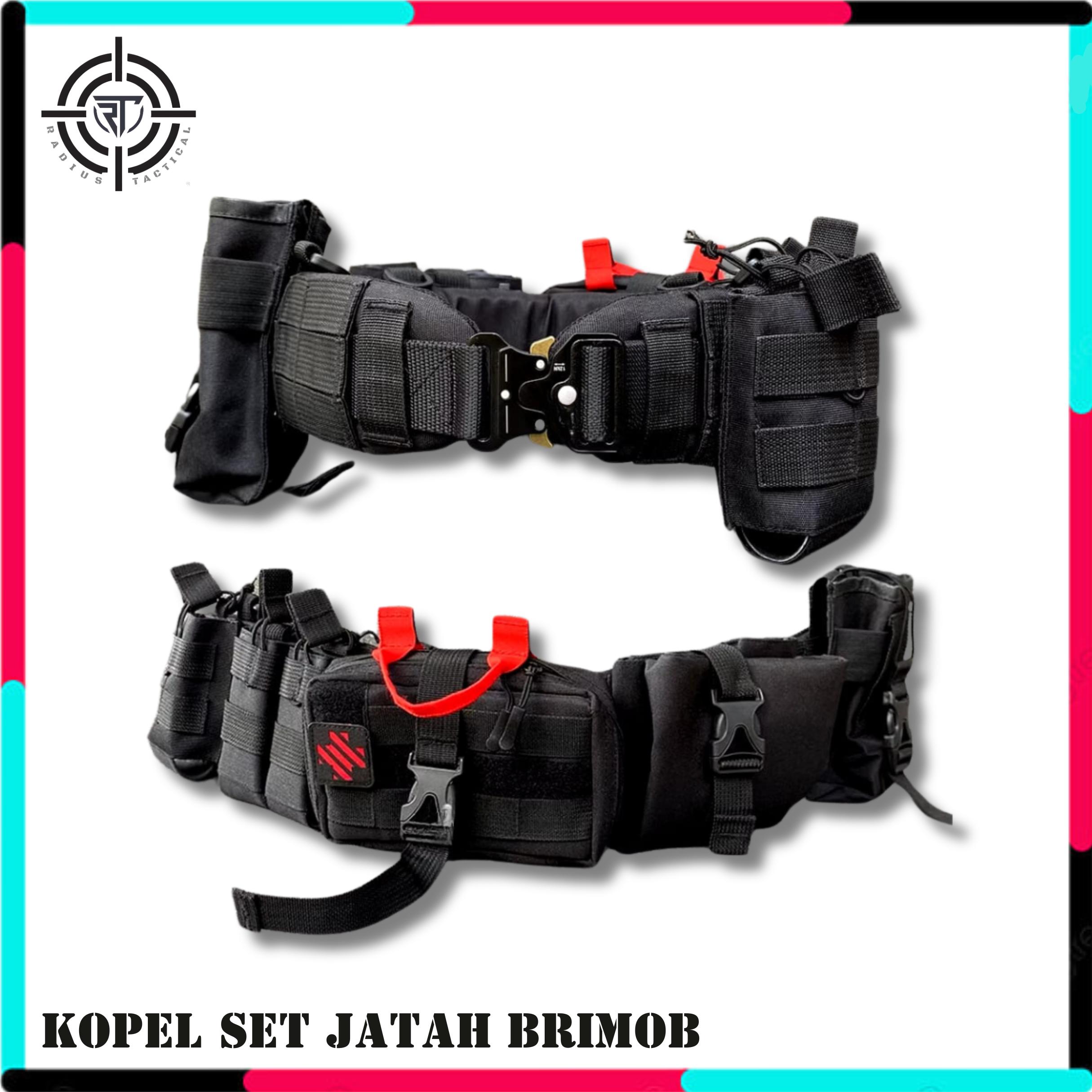 Terbaru!! Kopel model jatah tactical full set berkualitas bahan cordura waterproof