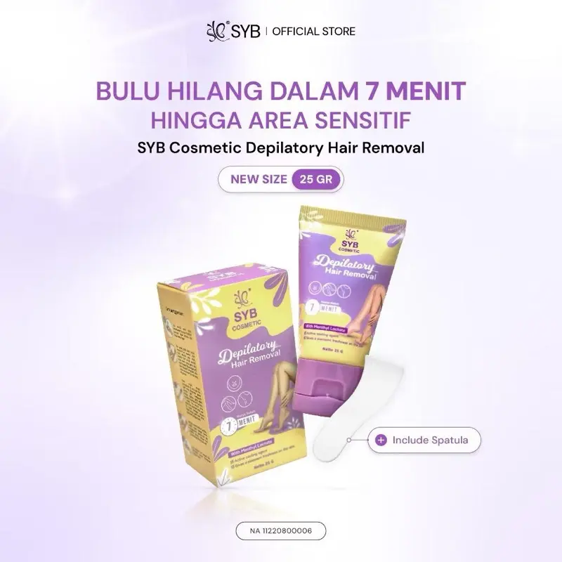 SYB Depilatory Hair Removal Cream Waxing Penghilang Perontok Bulu Ketiak 4