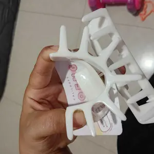 Caliloops Doeng Aksesoris Jepit Jedai Rambut Silikon Elastis Lembek Anti Patah Wanita Korean Style