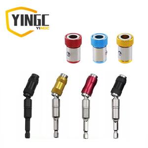 YC 1/4 "六角形の磁気リング スクリュードライバーの頭部のドリルの手用具プラスの磁気ドリルのホールダー セット-反スキッドの合金の力の磁気リング スクリュードライバーの穴あけ工具、Plus の穴あけ工具、父のためのギフトのための強い磁気リングが付いている六角形のスクリュードライバーそして力の穴あけ工具のための反スキッドの磁化されたリング、合金の磁化されたねじ、について