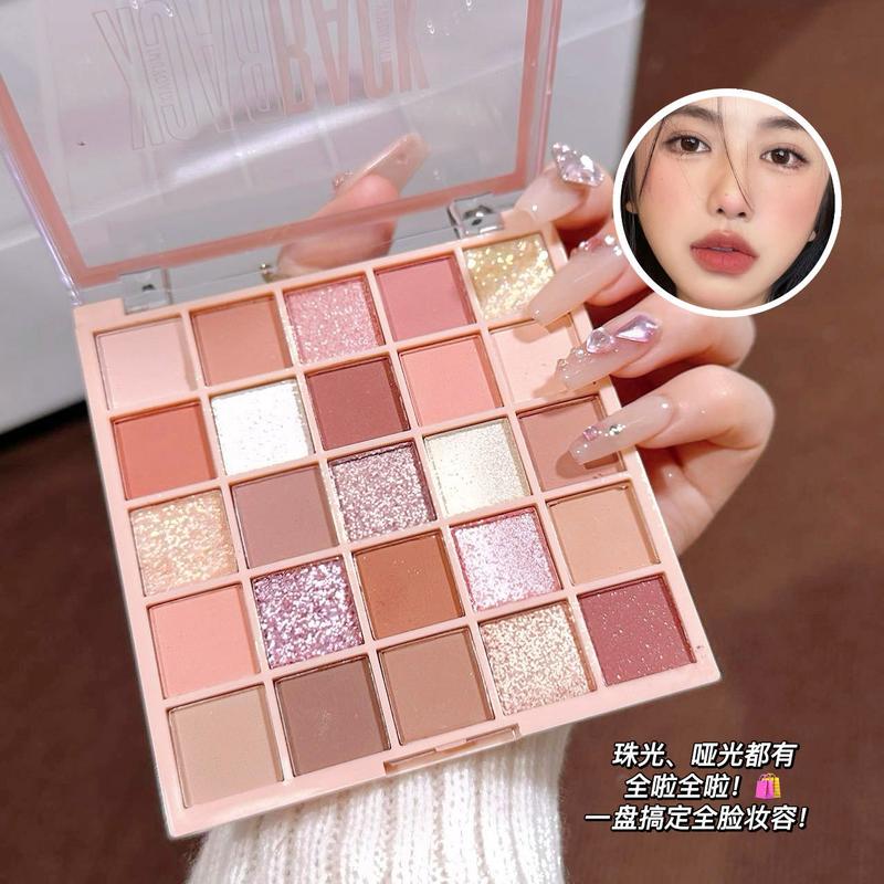  Bảng Phấn Mắt Phong Cách Hàn Quốc 25 Màu Bảng Phấn Mắt Thời Trang Đặc Biệt Ngọc Trai Lấp Lánh Kim Sa Màu Cam Và Nâu Mềm Mại Giá Rẻ Thích Hợp Sử Dụng Cá Nhân 
