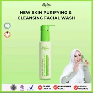 Reglow New Skin Purifing And Facial Wash By Dr shindy Putri Mencerahkan Wajah Oily Berjerawat Membersihkan Muka Kusam Pencerah