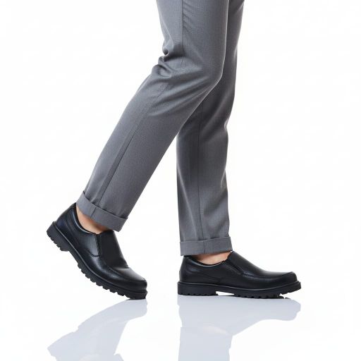 LOZTA Sepatu Pantofel Pria Bahan Kulit Matte Chunky Series Shoes Fantofel Kerja Hitam Karet