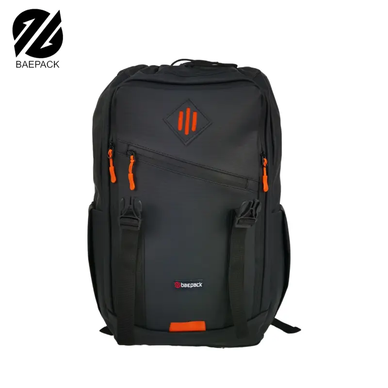 Baepack Tas Ransel Traveling Muncak Hiking Gunung  Anti Air Seri Herkules Original Sekolah Kuliah 1 Hitam Pria Wanita Mudik 5
