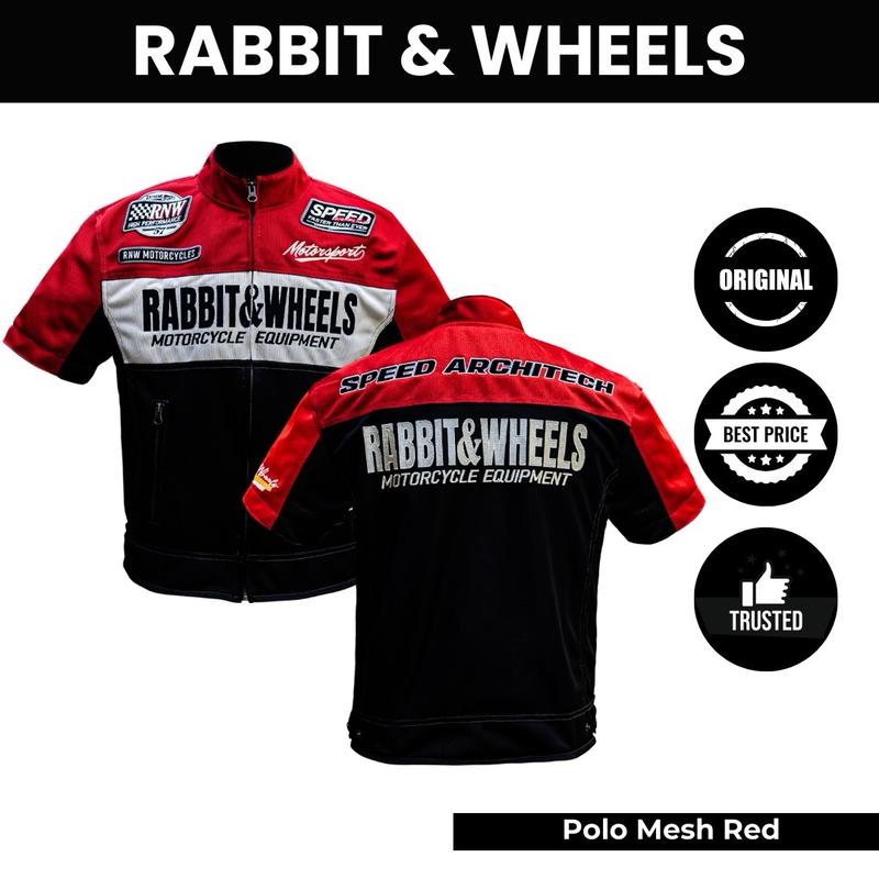 Jaket Motor Polo Mesh Red Rabbit & Wheels 0