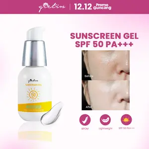 GiETIN Sunscreen Gel SPF 50 PA+++ UV Shield Protection