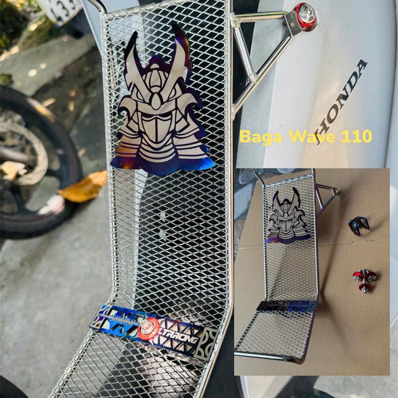 Baga Lưới inox Dành Cho Xe Wave 110 Đời 2017 - 2024
