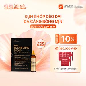 [Hàn Quốc] Re&C Premium Collagen Placenta 20000 (15 lọ) - Xương khớp khỏe mạnh