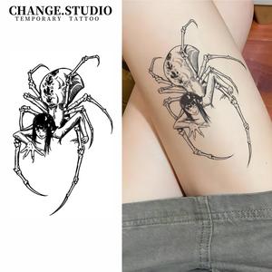 Tatu Labah-labah, Tatu Sementara, Tahan 15 Hari, Kalis Air, Tidak Takut Menggelincir, Pelekat Tatu