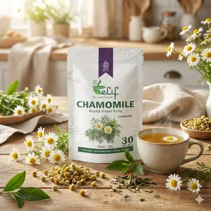 ELIF TEA AND TISANE Chamomile Tea : Chamomile Flower Tea / Teh Bunga Camomile isi 30 Kantong Teh