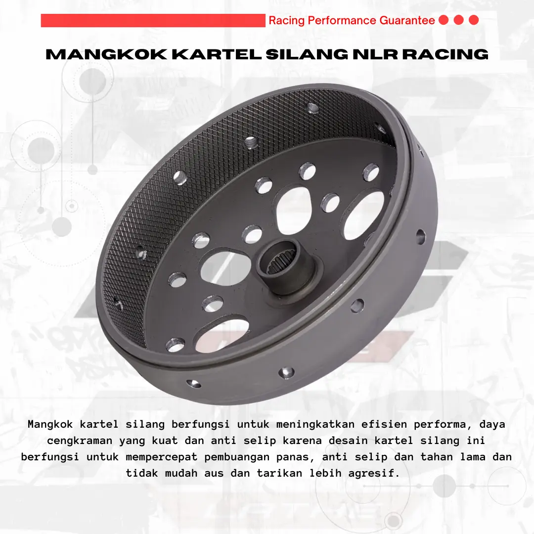 Mangkok Ganda Kartel Anti gredek Semua Type Motor motorcycle