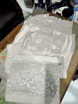 Product Review of Mukena Zara glossy 2 in 1 Premium renda full kd Mewah Lembut from M**r 0