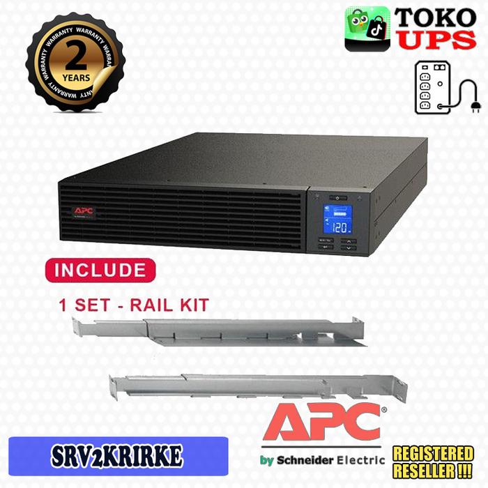 Gambar APC SRV2KRIRK-E SRV2KRIKE Easy UPS Online 2000VA 1800W Rackmount - Wrapping dari TokoUPS Kota Administrasi Jakarta Pusat Tokopedia