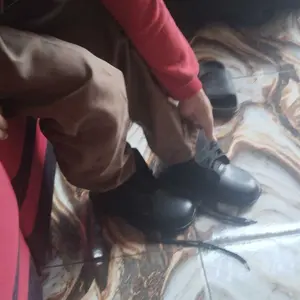 Sepatu Boots Docmart Anak Laki-laki  Model Motif Tali Nyaman Ringan Dan Elegan