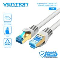 Gambar Vention Kabel Lan 20M RJ45 Cat7 SSTP SFTP Gigabit Ethernet - Grey ICE dari Vention Authorized Store Kota Administrasi Jakarta Barat 1 Tokopedia