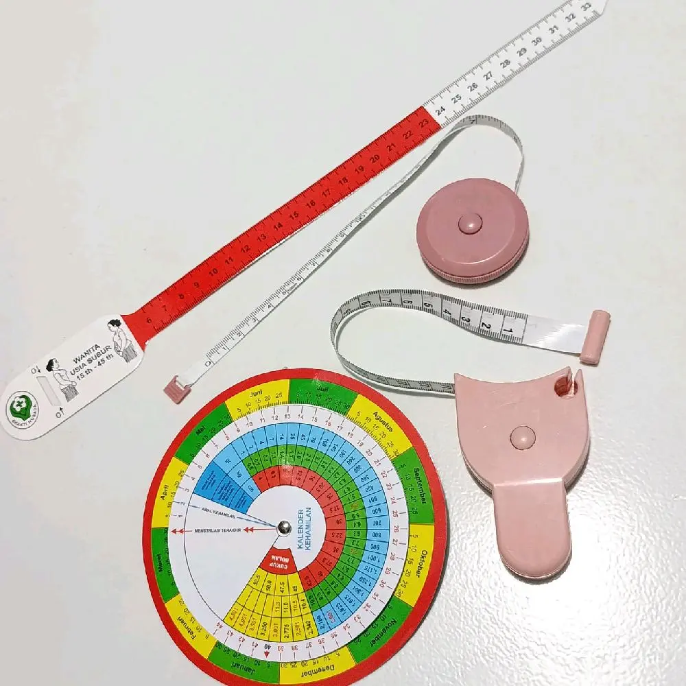 Set Lengkap Ibu dan Bayi 4in1 Pita Lila + Kalender Kehamilan + Pengukur Kepala Bayi Serbaguna