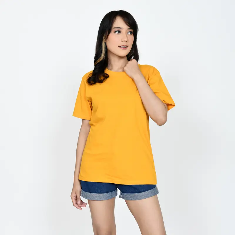 KAOS POLOS LENGAN PENDEK COTTON COMBED 30S UNISEX PRIA WANITA 3