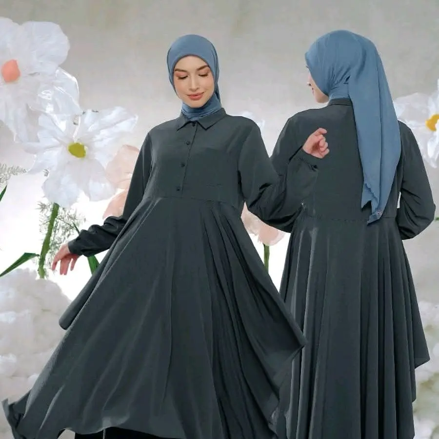 ajwa a gamis Muslim Wanita harga 115.000