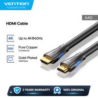 Gambar Vention Kabel HDMI 2.0 Cable Male to Male 4K 60Hz PVC - AAO - BLACK, 5M dari Vention Flagship Kota Administrasi Jakarta Utara 1 Tokopedia