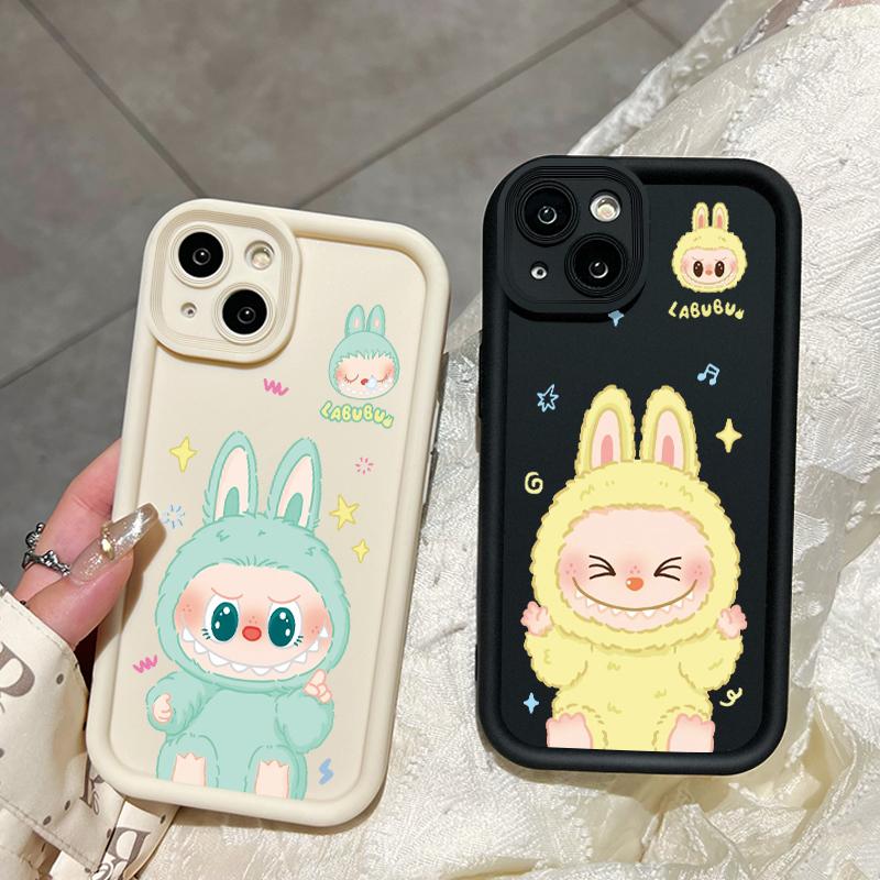 Casing Hp Untuk Realme C2 Realme C2s OPPO A1K Casing Kelinci kartun lucu kasingg ponsel Bahan silikon Cesing Hp Kesing Softcase Case pelindung marshmallow Tahan guncangan 7