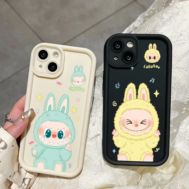 Casing Hp Untuk Realme C2 Realme C2s OPPO A1K Casing Kelinci kartun lucu kasingg ponsel Bahan silikon Cesing Hp Kesing Softcase Case pelindung marshmallow Tahan guncangan 7