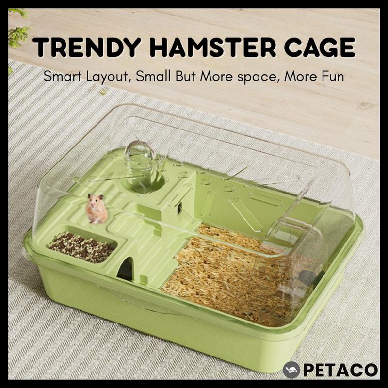 Beautiful view of Compact Hamster Cage Hide Hole Ideas