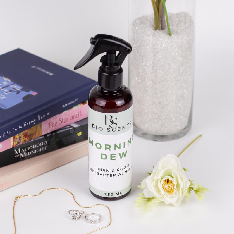 Bio Scents antibacterial linen / room / karpet / sofa / gorden / helmet / kasur spray 250 ml | Room & Linen spray Pengharum 7